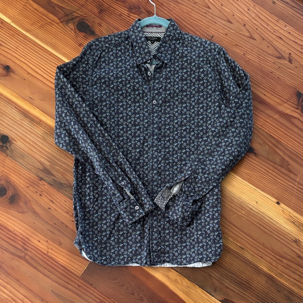 Ted Baker Long-Sleeve Button Down